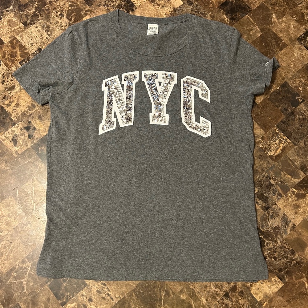 Victoria’s Secret PINK Sequin Tee Shirt—2 for 1